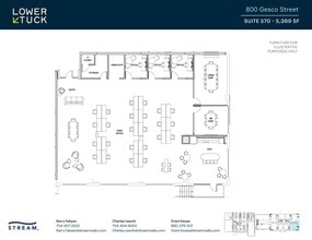 800 Gesco St, Charlotte, NC à louer Plan d’étage– Image 1 sur 1