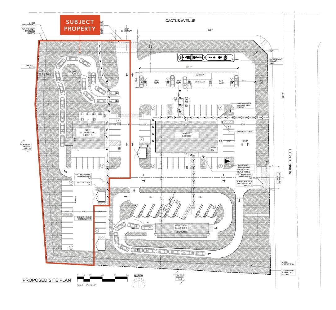 SWC of Cactus and Indian, Moreno Valley, CA à louer Photo de l’immeuble– Image 1 sur 4