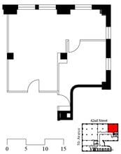 501 Fifth Ave, New York, NY à louer Plan d’étage– Image 1 sur 1