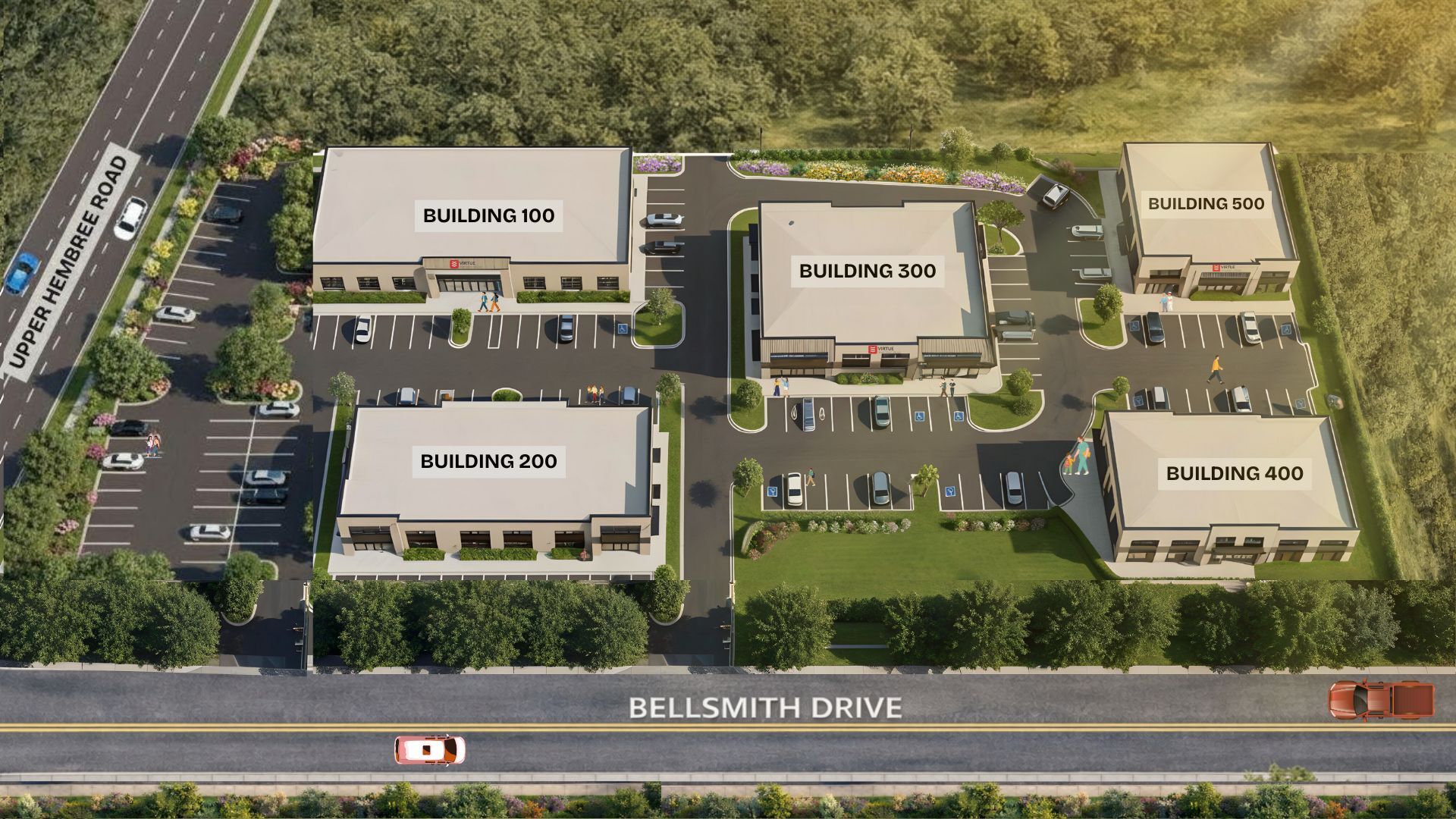 1300 Upper Hembree Rd, Roswell, GA à louer Photo principale– Image 1 sur 6