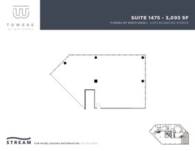 10370 Richmond Ave, Houston, TX à louer Plan d’étage– Image 1 sur 1