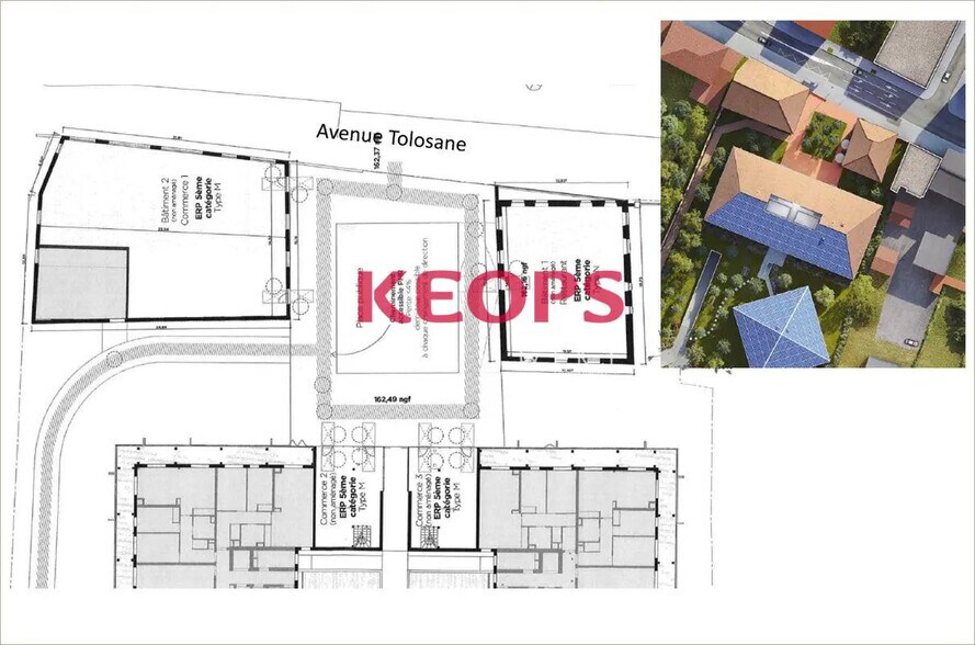 Local commercial dans Ramonville-Saint-Agne à louer - Plan d’étage – Image 3 sur 5