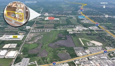 6565 E US Hwy 87, San Antonio, TX - VUE AÉRIENNE  vue de carte