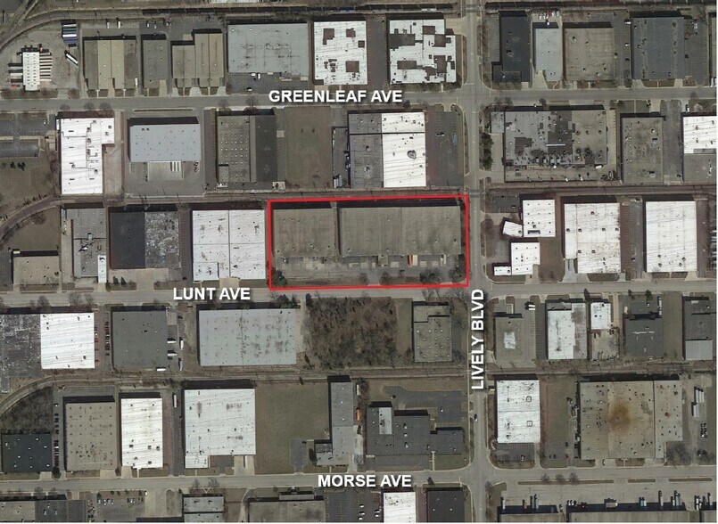 980-1000 Lunt Ave, Elk Grove Village, IL à louer - Aérien – Image 2 sur 6