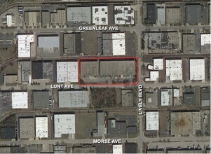 980-1000 Lunt Ave, Elk Grove Village, IL - VUE AÉRIENNE  vue de carte