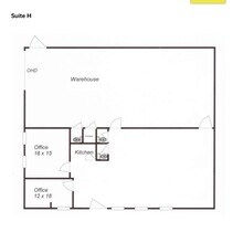1545 Holland Rd, Maumee, OH à louer Plan d’étage– Image 2 sur 2