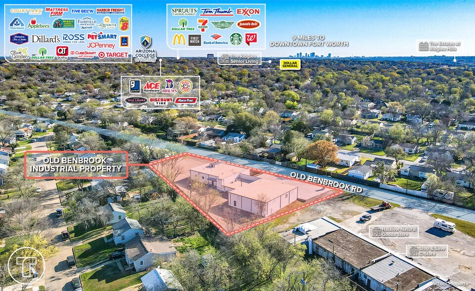 4924 Old Benbrook Rd, Fort Worth, TX à vendre - Photo de l’immeuble – Image 2 sur 4