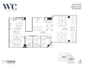 14643 N Dallas Pky, Dallas, TX à louer Plan d’étage– Image 1 sur 4