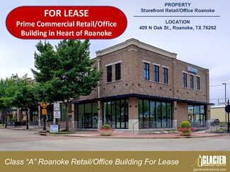 Plus de détails pour 409 N Oak St, Roanoke, TX - Bureau, Local commercial à louer
