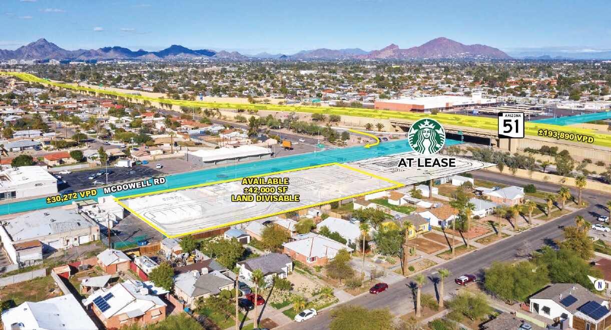 SR-51 & McDowell Rd SWC, Phoenix, AZ à louer Photo de l’immeuble– Image 1 sur 5