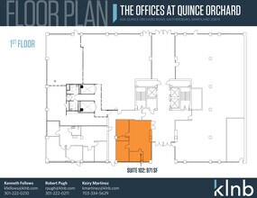 656 Quince Orchard Rd, Gaithersburg, MD à louer Plan d’étage– Image 1 sur 3
