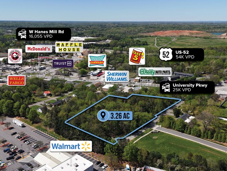 6041-6053 University Pky, Winston-Salem, NC à vendre - Photo de l’immeuble – Image 3 sur 7