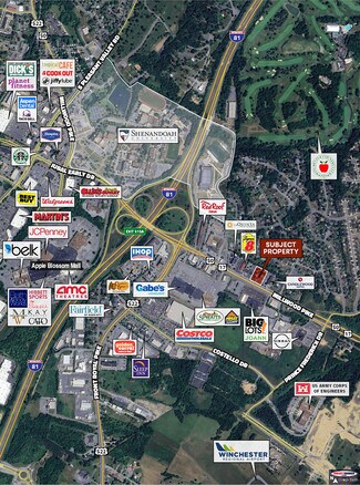 Plus de détails pour 1105 Millwood Pike, Winchester, VA - Terrain à vendre