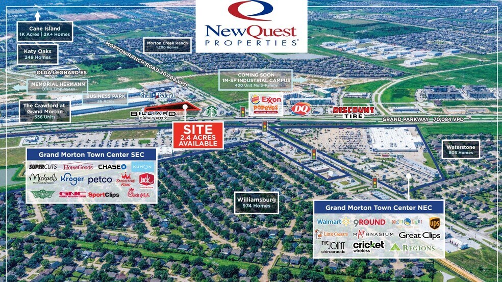 Grand Parkway & Morton Ranch Rd, Katy, TX à louer - Photo de l’immeuble – Image 1 sur 3