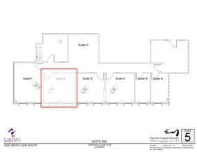 5555 West Loop South, Bellaire, TX à louer Plan de site– Image 1 sur 1