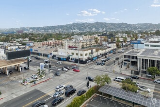 7901 Beverly Blvd, Los Angeles, CA - Vue aérienne vue de carte