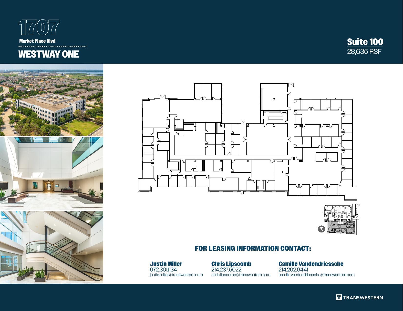 1707 Market Place Blvd, Irving, TX à vendre Plan d’étage– Image 1 sur 1