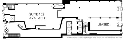 110 E 60th St, New York, NY à louer Plan d’étage– Image 1 sur 1