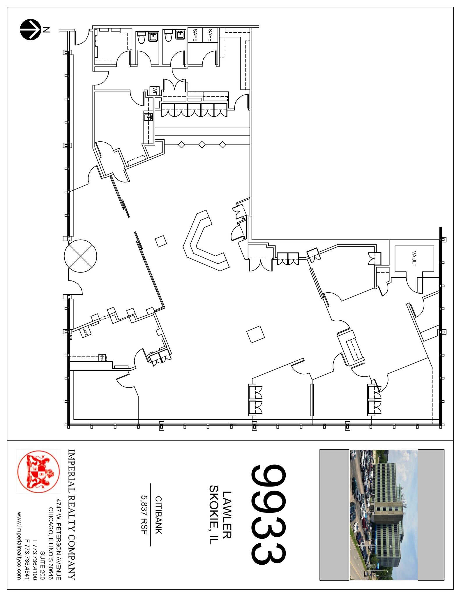 9933 Lawler Ave, Skokie, IL à louer Plan de site– Image 1 sur 1