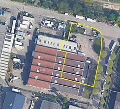 Villeneuve-la-Garenne, HDS - Vue aérienne  vue de carte
