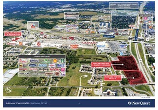 Plus de détails pour Sherman Town Center Rd, Sherman, TX - Terrain à vendre