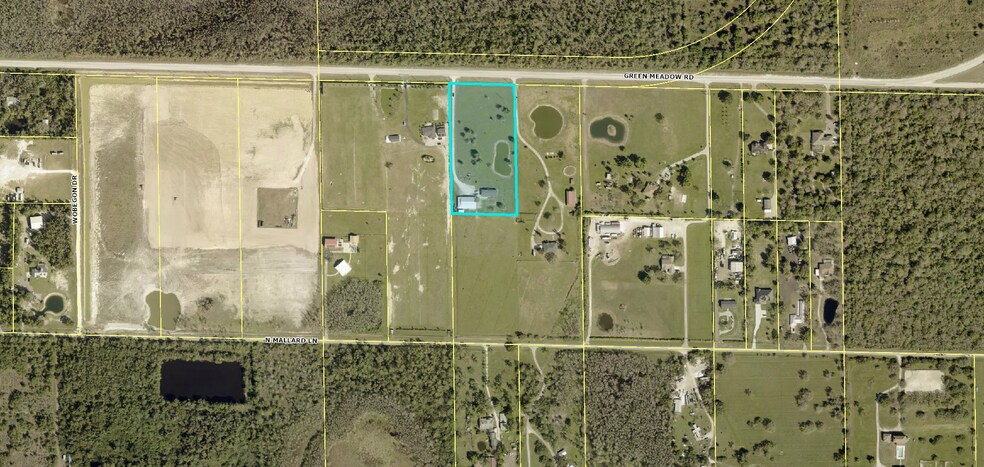 18801 Green Meadow Rd, Fort Myers, FL à vendre - Aérien – Image 3 sur 5