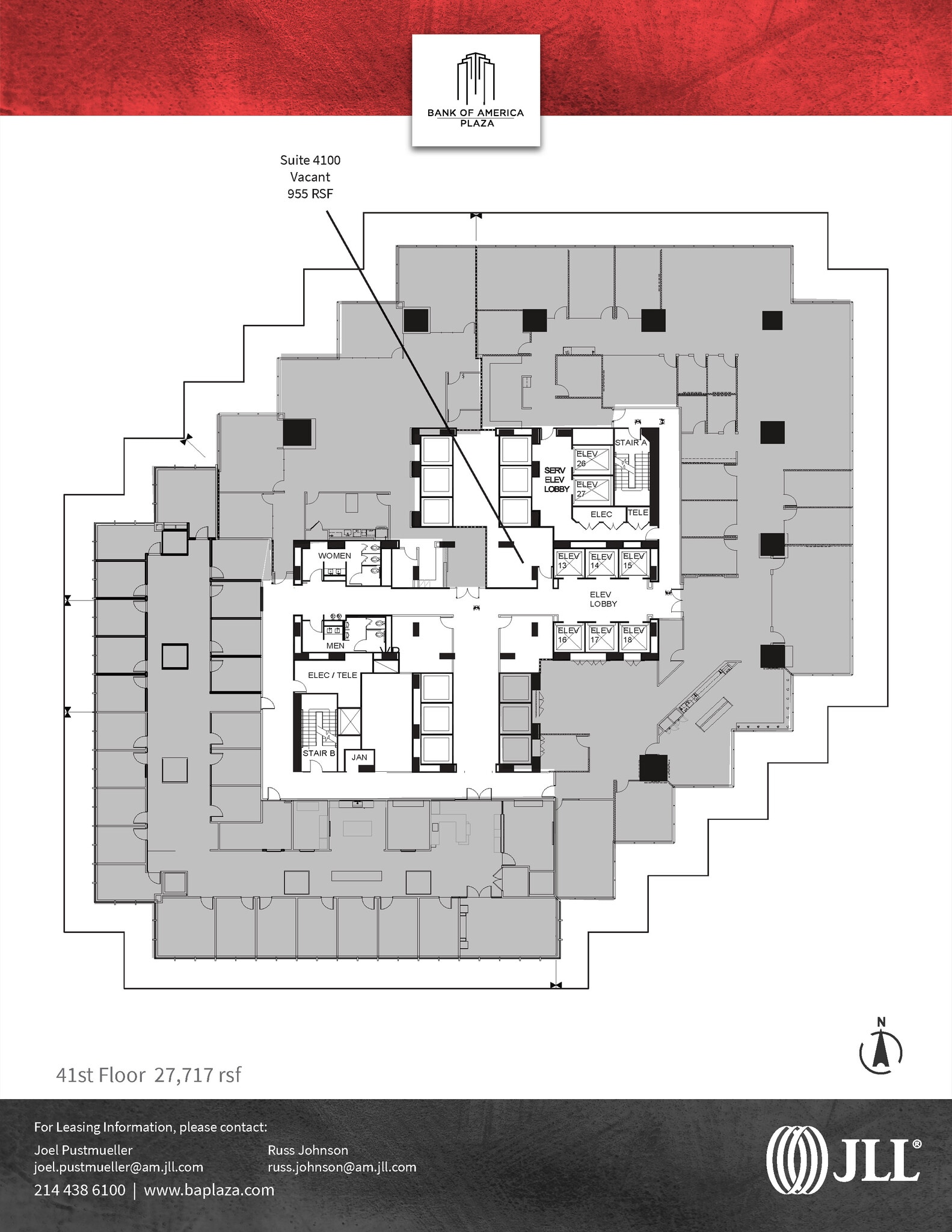 901 Main St, Dallas, TX à louer Plan d’étage– Image 1 sur 1