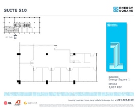 6688 N Central Expy, Dallas, TX à louer Plan d’étage– Image 1 sur 1