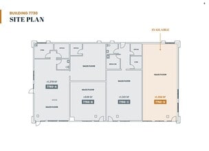 7760 Brentwood Blvd, Brentwood, CA à louer Plan d’étage– Image 1 sur 1