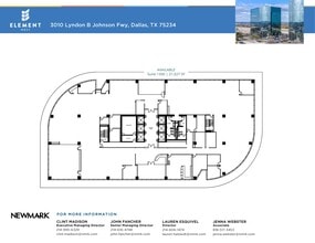 3010 Lyndon B Johnson Fwy, Dallas, TX à louer Plan d’étage– Image 2 sur 2