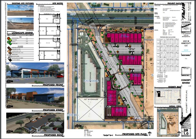 000 Honeycutt, Maricopa, AZ à vendre - Plan de site – Image 2 sur 7