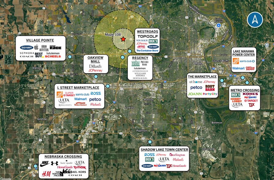 108th & Maple Rd, Omaha, NE à louer - Photo de l’immeuble – Image 3 sur 12