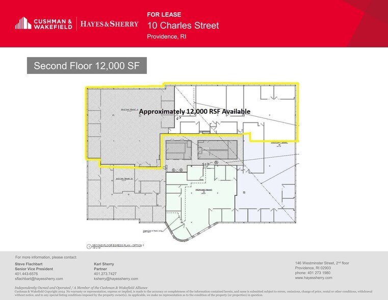 10 Charles St, Providence, RI à louer - Plan de site – Image 1 sur 3