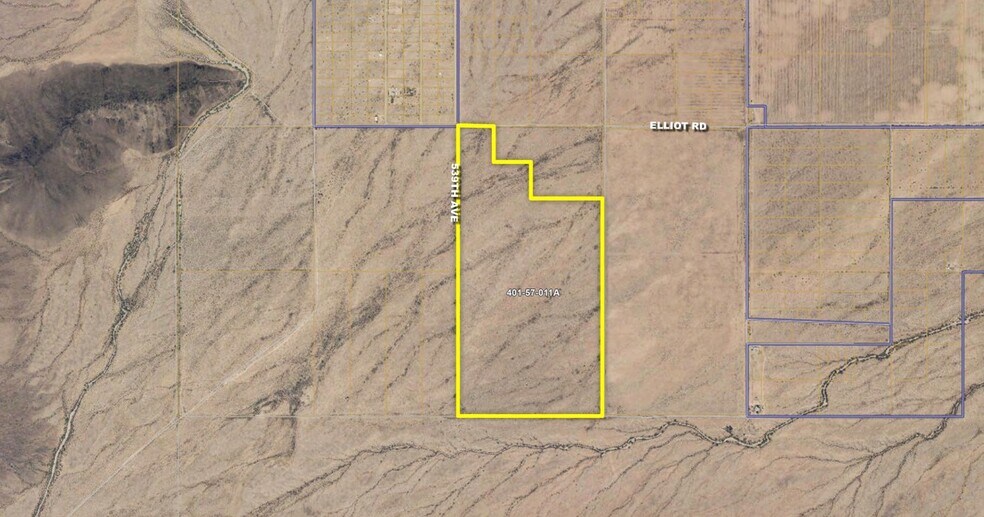539th Avenue & Elliot Rd, Buckeye, AZ à vendre - Photo de l’immeuble – Image 1 sur 5