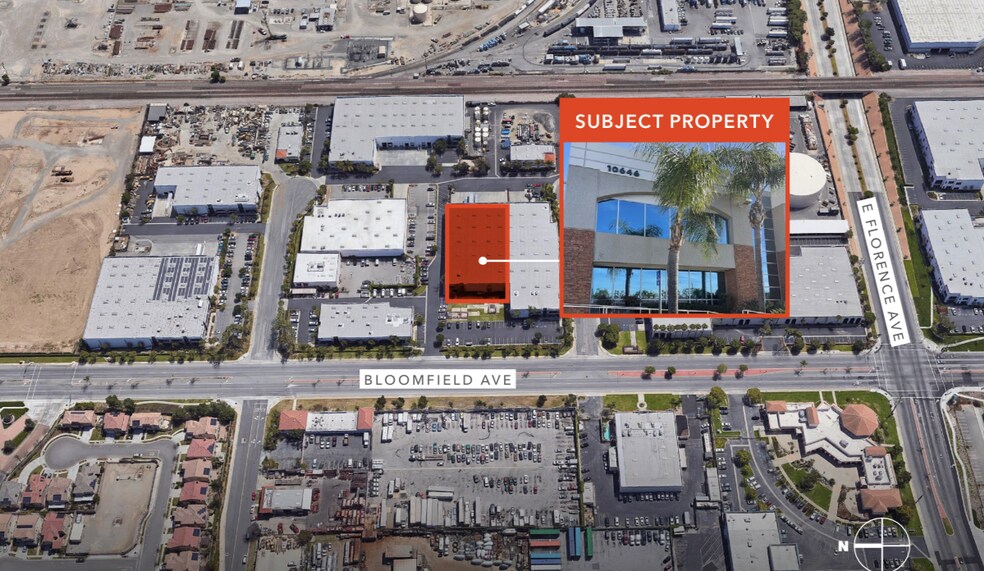 10646-10658 Bloomfield Ave, Santa Fe Springs, CA à louer - Photo de l’immeuble – Image 2 sur 4