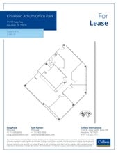 11777 Katy Fwy, Houston, TX à louer Plan de site– Image 1 sur 2
