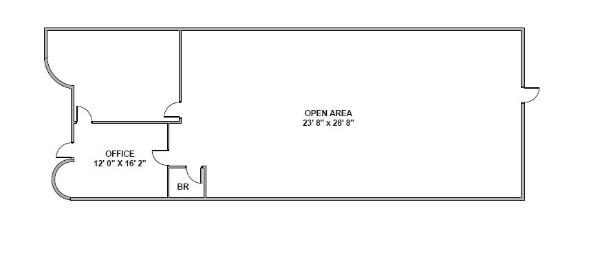 2245 W University Dr, Tempe, AZ à louer Plan d’étage– Image 1 sur 1