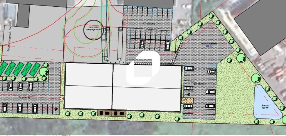Bureau dans Trignac à louer - Plan de site – Image 1 sur 10