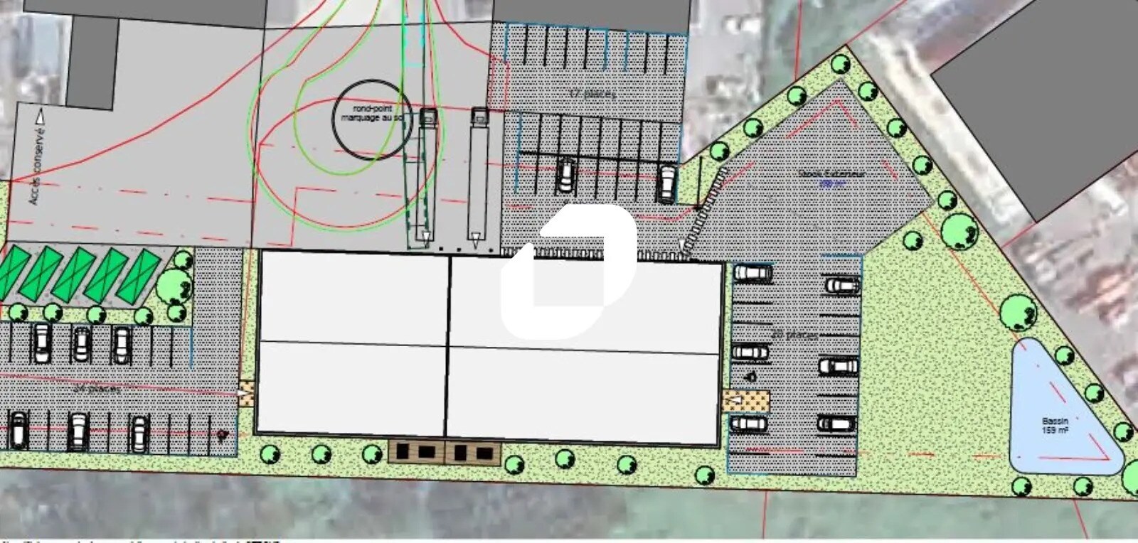 Bureau dans Trignac à louer Plan de site– Image 1 sur 11
