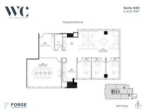 14643 N Dallas Pky, Dallas, TX à louer Plan d’étage– Image 1 sur 1