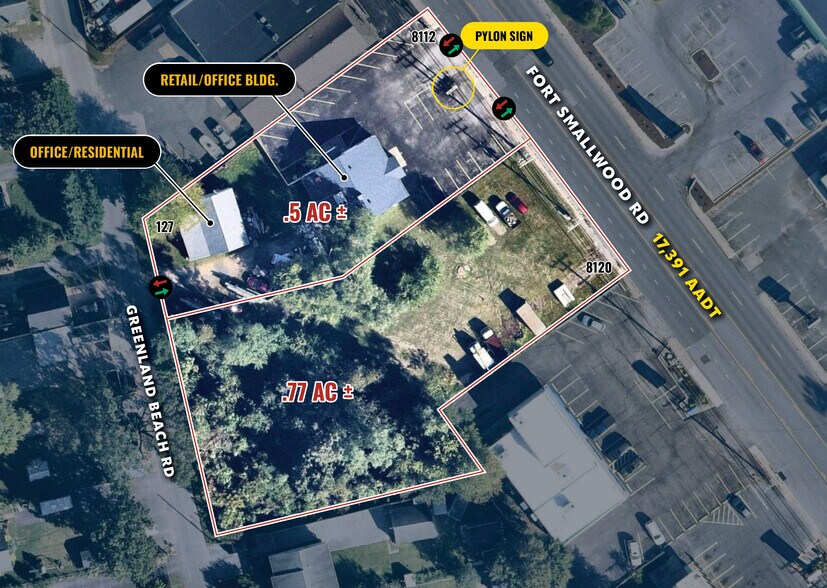 8112-8120 Fort Smallwood Rd, Baltimore, MD à vendre - Photo de l’immeuble – Image 2 sur 5