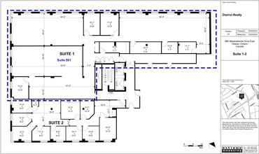 885 Meadowlands Dr, Ottawa, ON à louer Plan d’étage– Image 1 sur 1