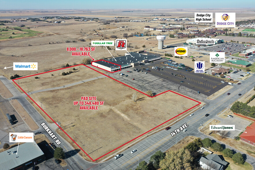 2101 14th Ave, Dodge City, KS à louer - Photo de l’immeuble – Image 1 sur 4