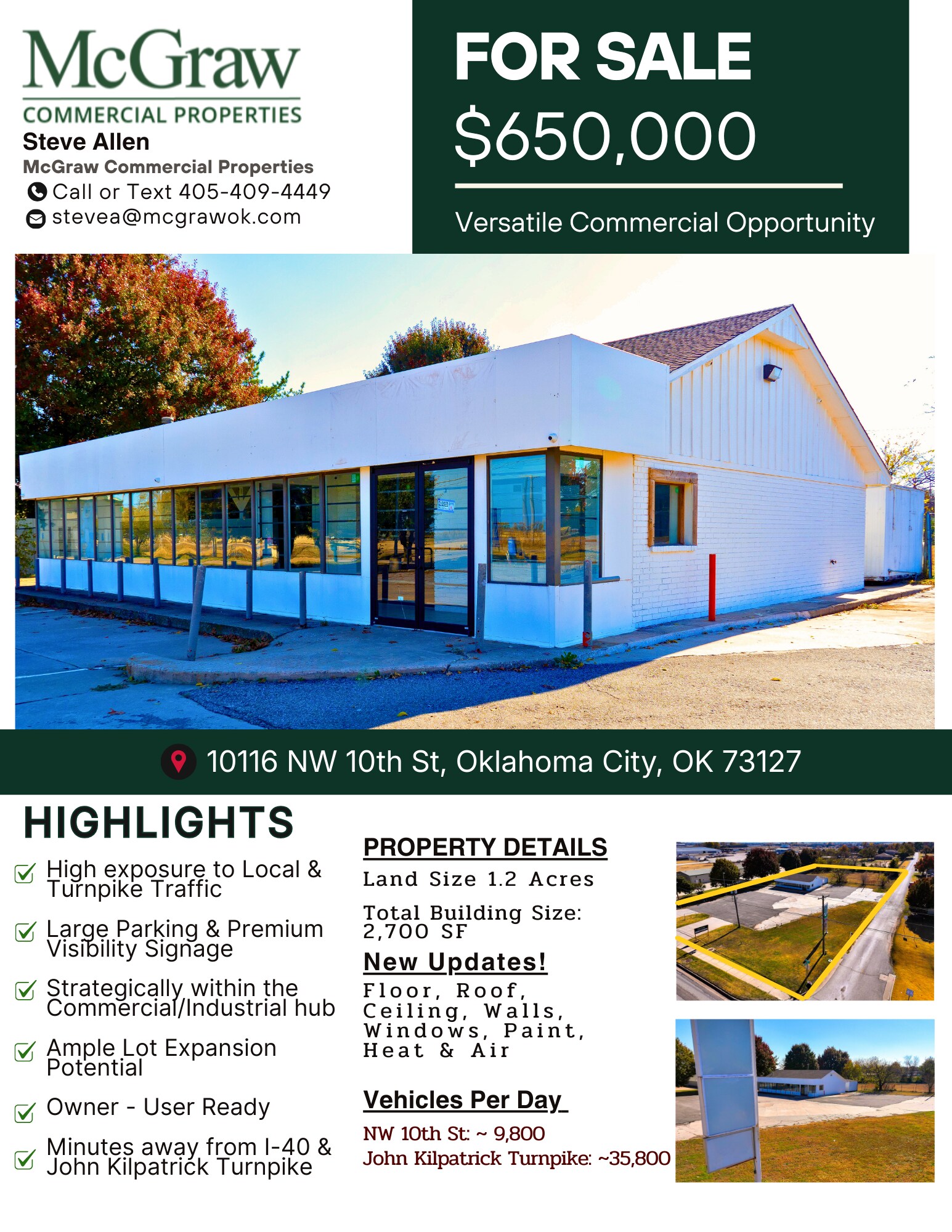 10116 NW 10th St, Oklahoma City, OK à vendre Photo principale– Image 1 sur 7