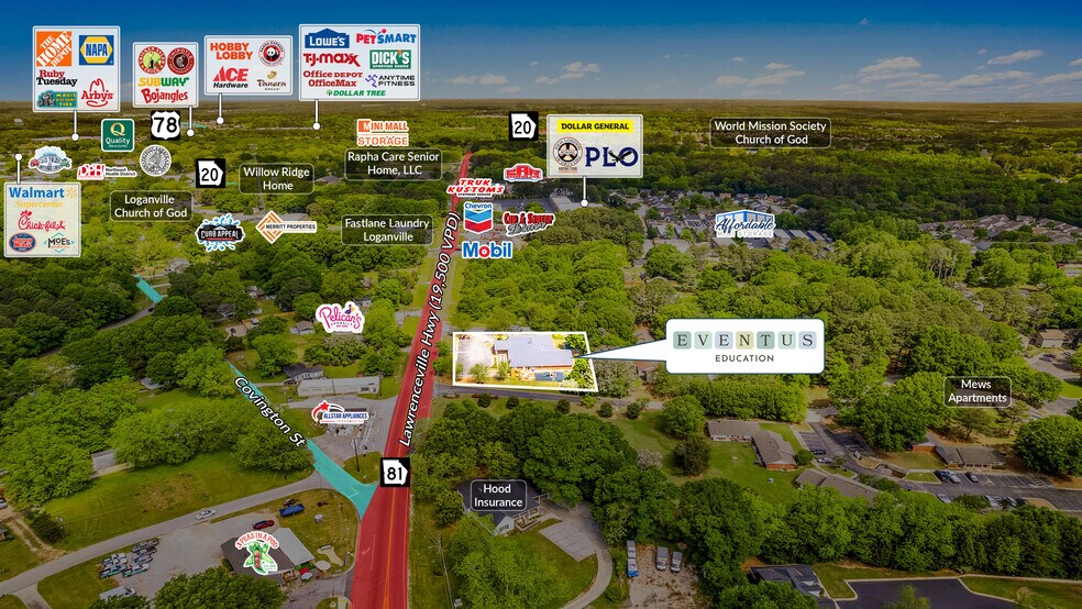 4510 Lawrenceville Rd, Loganville, GA à vendre - Photo de l’immeuble – Image 2 sur 5