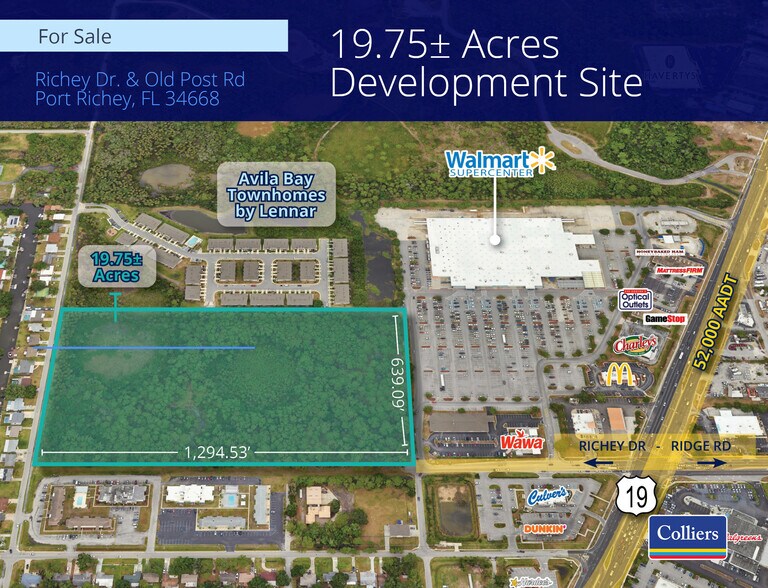Richey Drive, Port Richey, FL à vendre - Photo principale – Image 1 sur 1