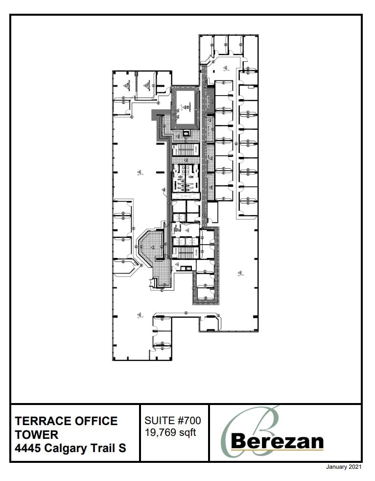 4445 Calgary Trl, Edmonton, AB à louer Plan d’étage– Image 1 sur 1