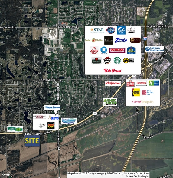 11808 Redding Dr, Fort Wayne, IN à vendre - Aérien – Image 2 sur 3