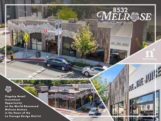Plus de détails pour 8532 Melrose Ave, Los Angeles, CA - Local commercial à vendre