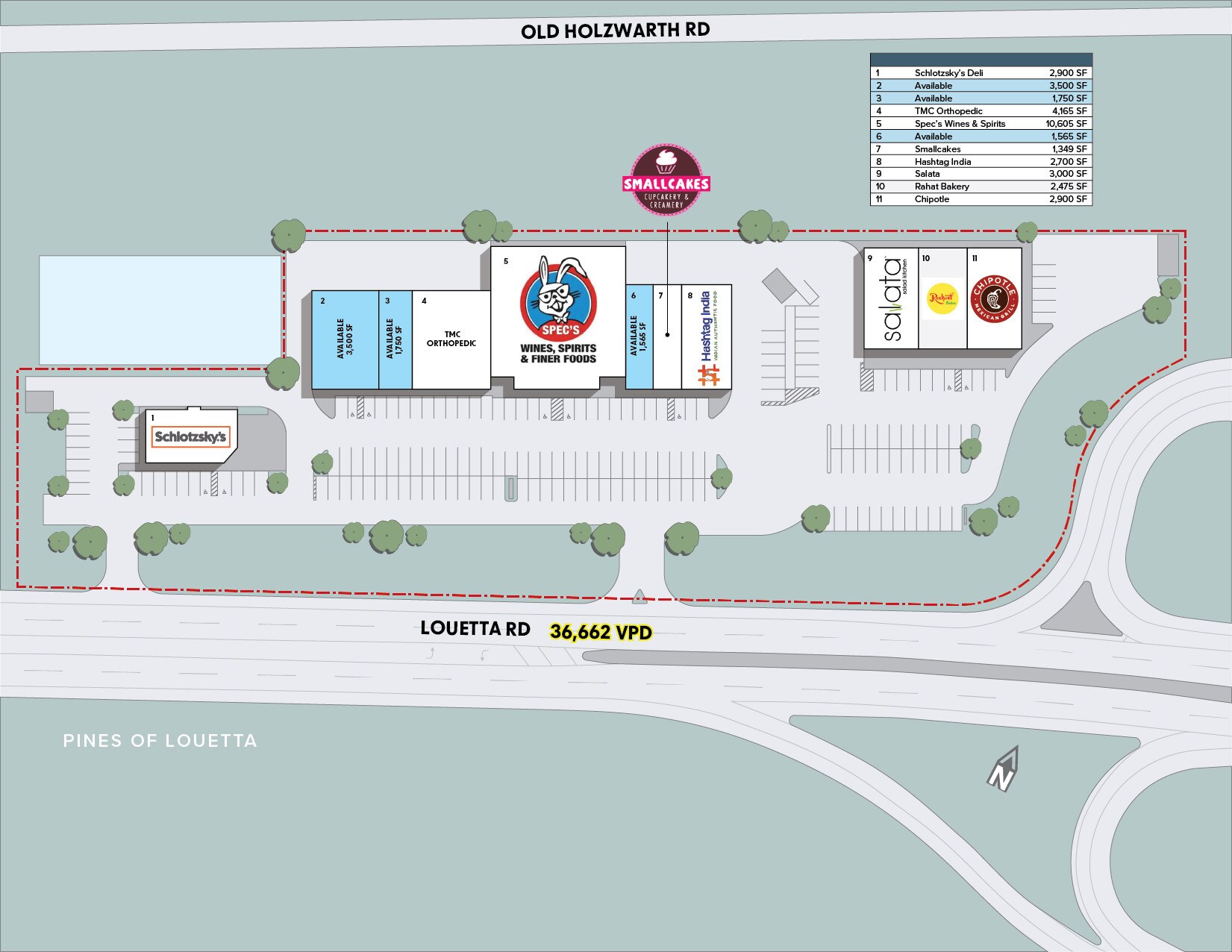 1610-1614 Louetta Rd, Spring, TX à louer Photo de l’immeuble– Image 1 sur 5